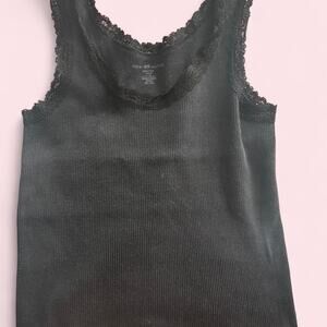Brandy melville black ribbed tank